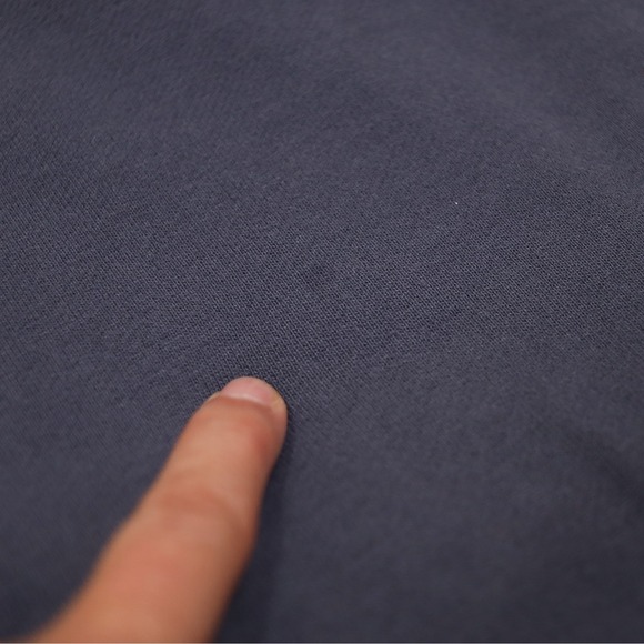 Aritzia Sweatfleece Crewneck Sweatshirt Perfect Fit Slate Gray Size S - Picture 13 of 13